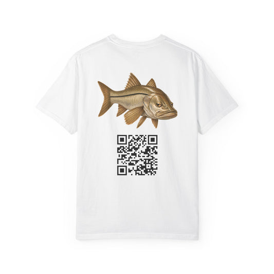 The Smug Snook Tee | Broke Off Co. Painterly Fishing Shirt | Madeira Beach, FL - White / S
