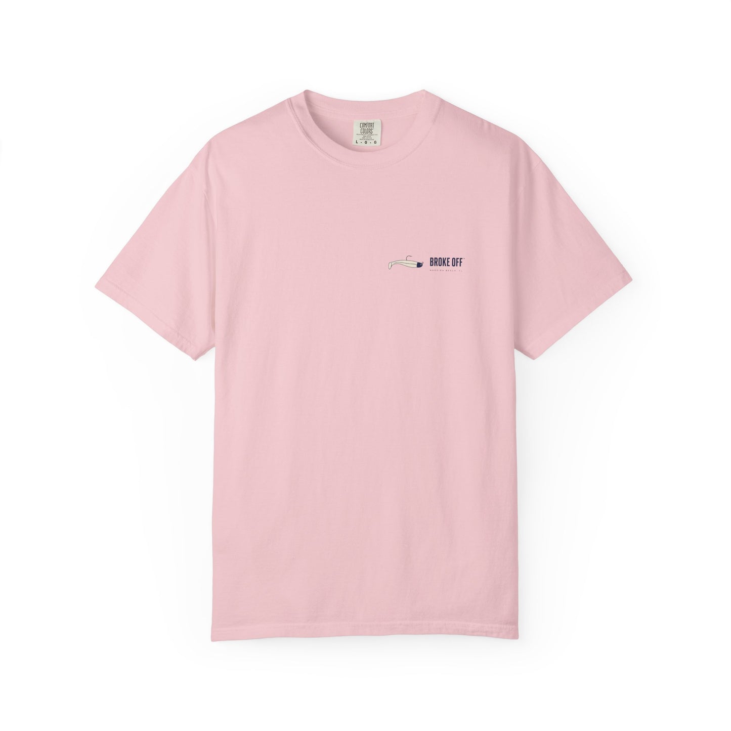 The Smug Snook Tee | Broke Off Co. Painterly Fishing Shirt | Madeira Beach, FL - Blossom / XL