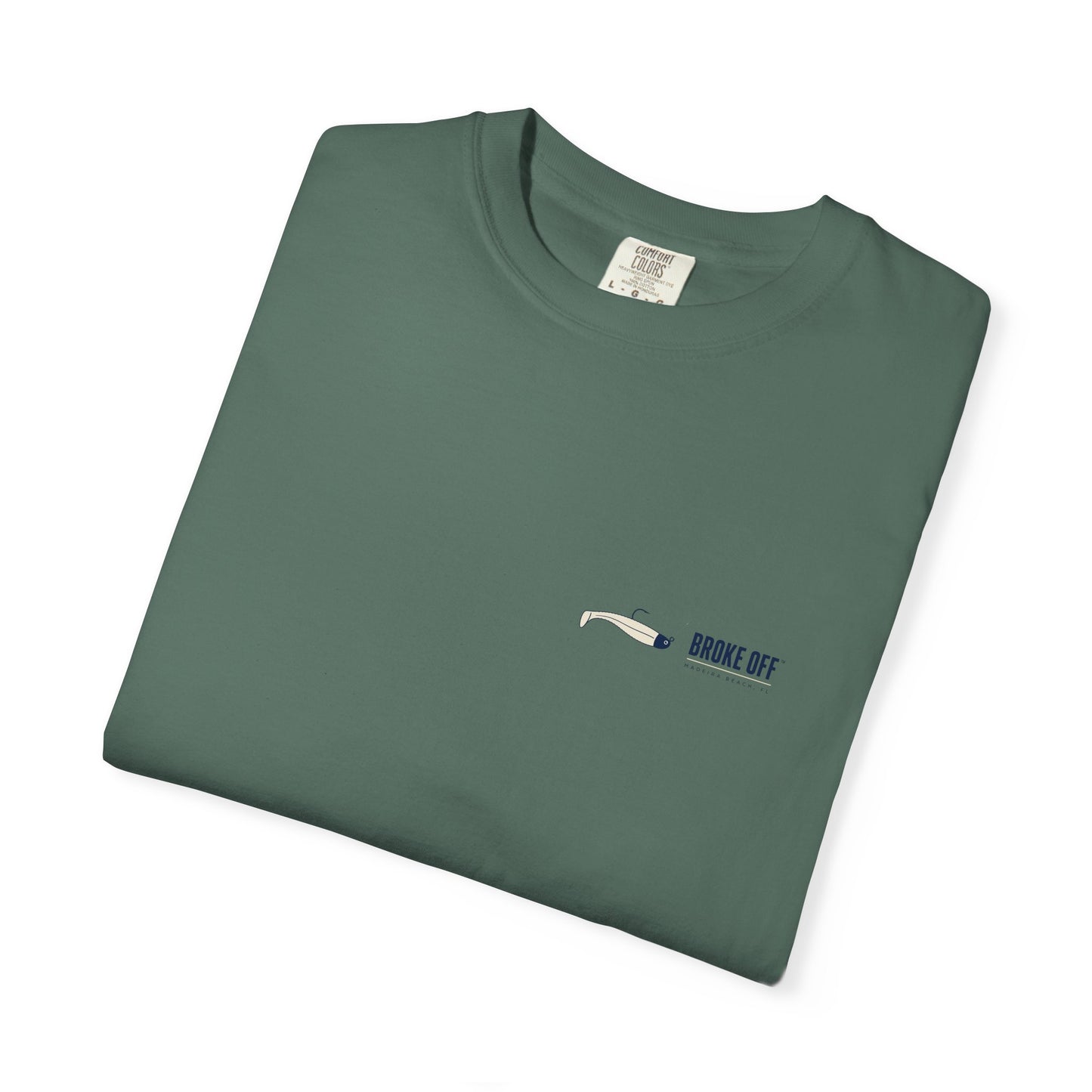 The Smug Snook Tee | Broke Off Co. Painterly Fishing Shirt | Madeira Beach, FL - view 30