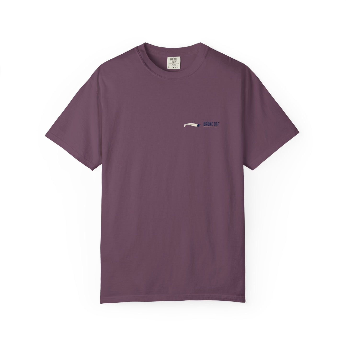 The Smug Snook Tee | Broke Off Co. Painterly Fishing Shirt | Madeira Beach, FL - Berry / S