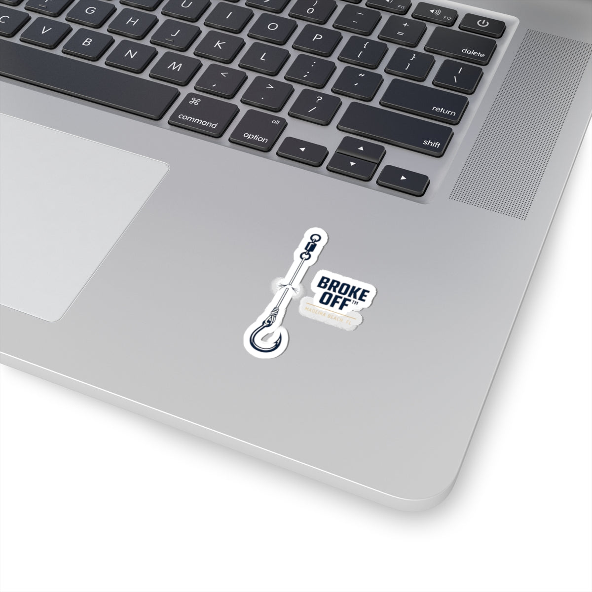 Broke Off Co. Fishing Rig Sticker | Coastal Fishing Decal | Madeira Beach FL - view 5