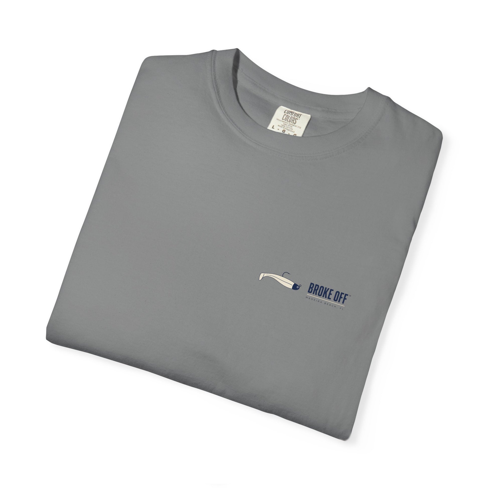 The Smug Snook Tee | Broke Off Co. Painterly Fishing Shirt | Madeira Beach, FL - view 27