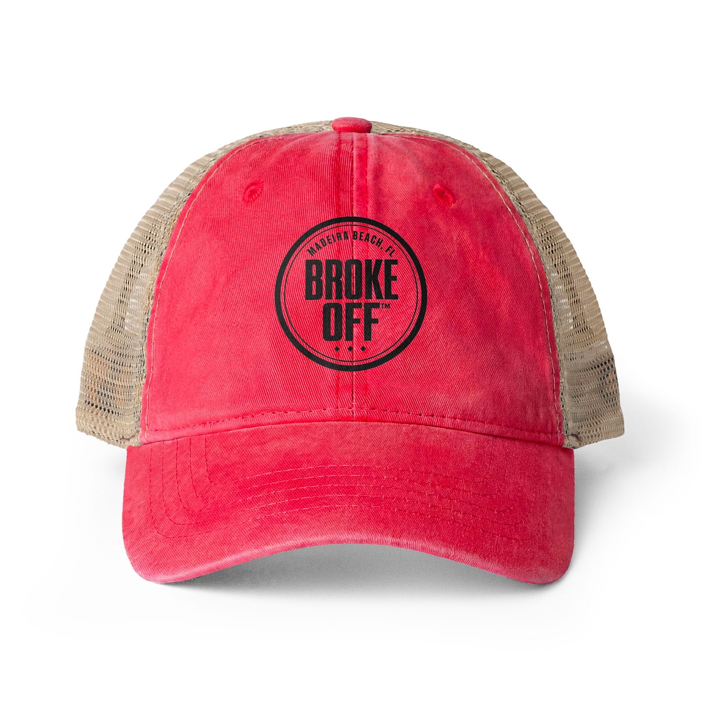 NEW - Broke Off Co. Women's Ponytail Trucker Hat | Madeira Beach FL