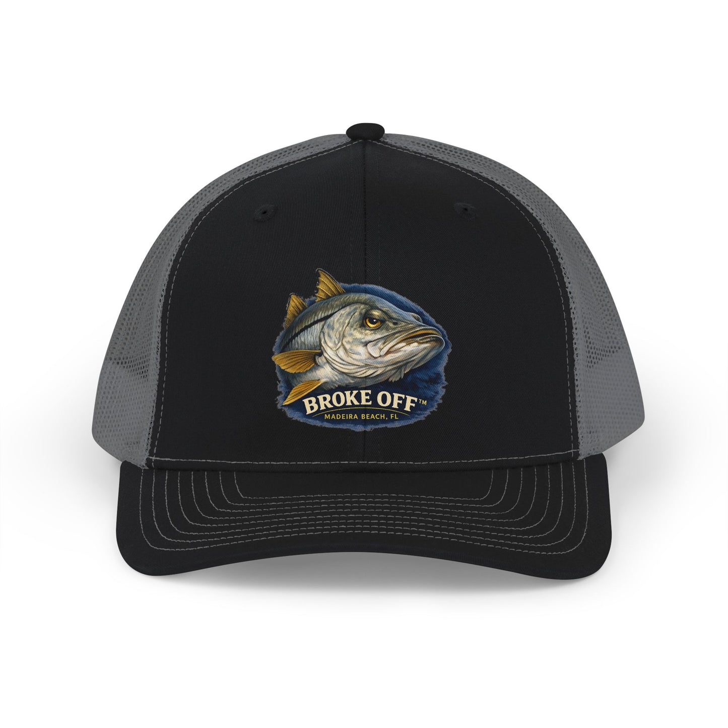 Broke Off Co. Snook Trucker Hat | Coastal Fishing Lifestyle | Madeira Beach FL