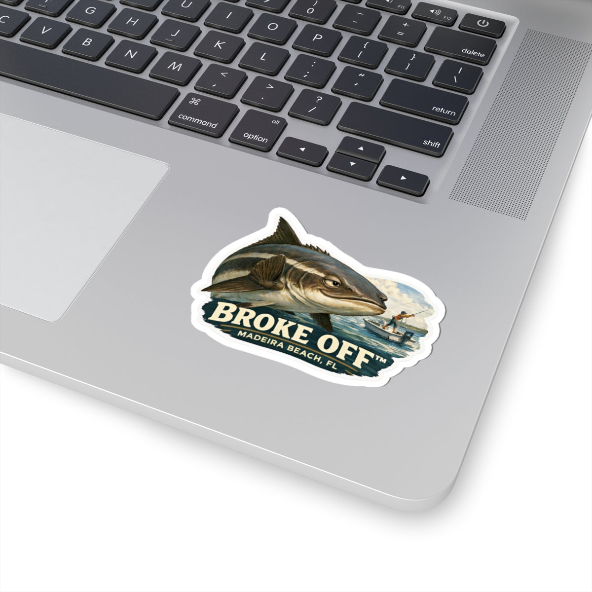 Broke Off Co. Cobia Sticker | Coastal Fishing Decal | Madeira Beach FL - view 5