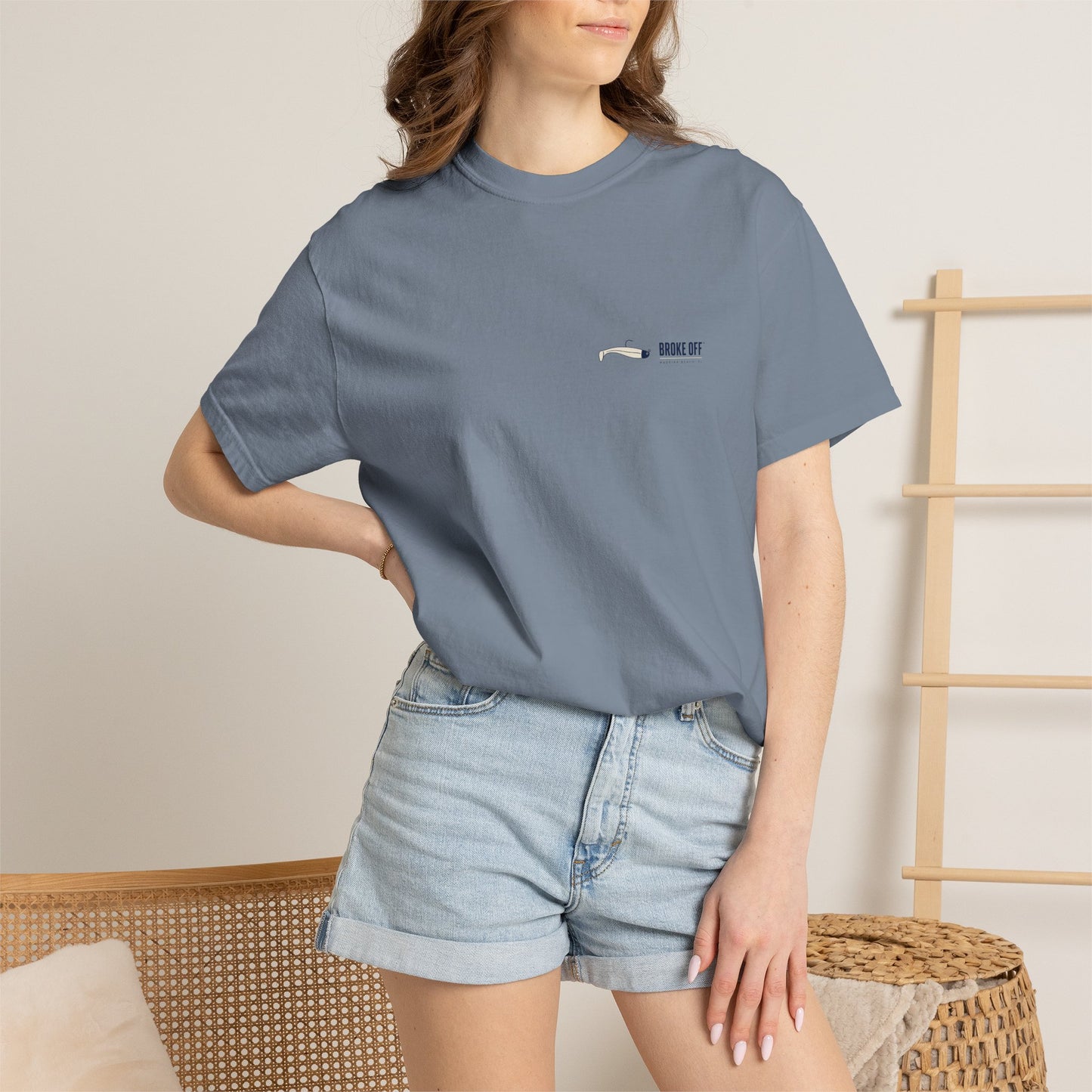 The Smug Snook Tee | Broke Off Co. Painterly Fishing Shirt | Madeira Beach, FL - view 40
