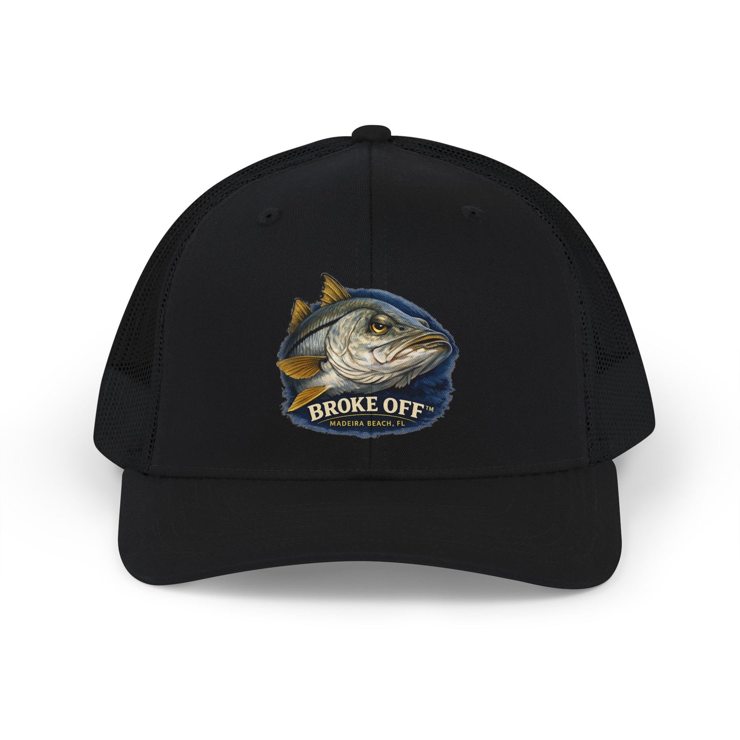 Broke Off Co. Snook Trucker Hat | Coastal Fishing Lifestyle | Madeira Beach FL