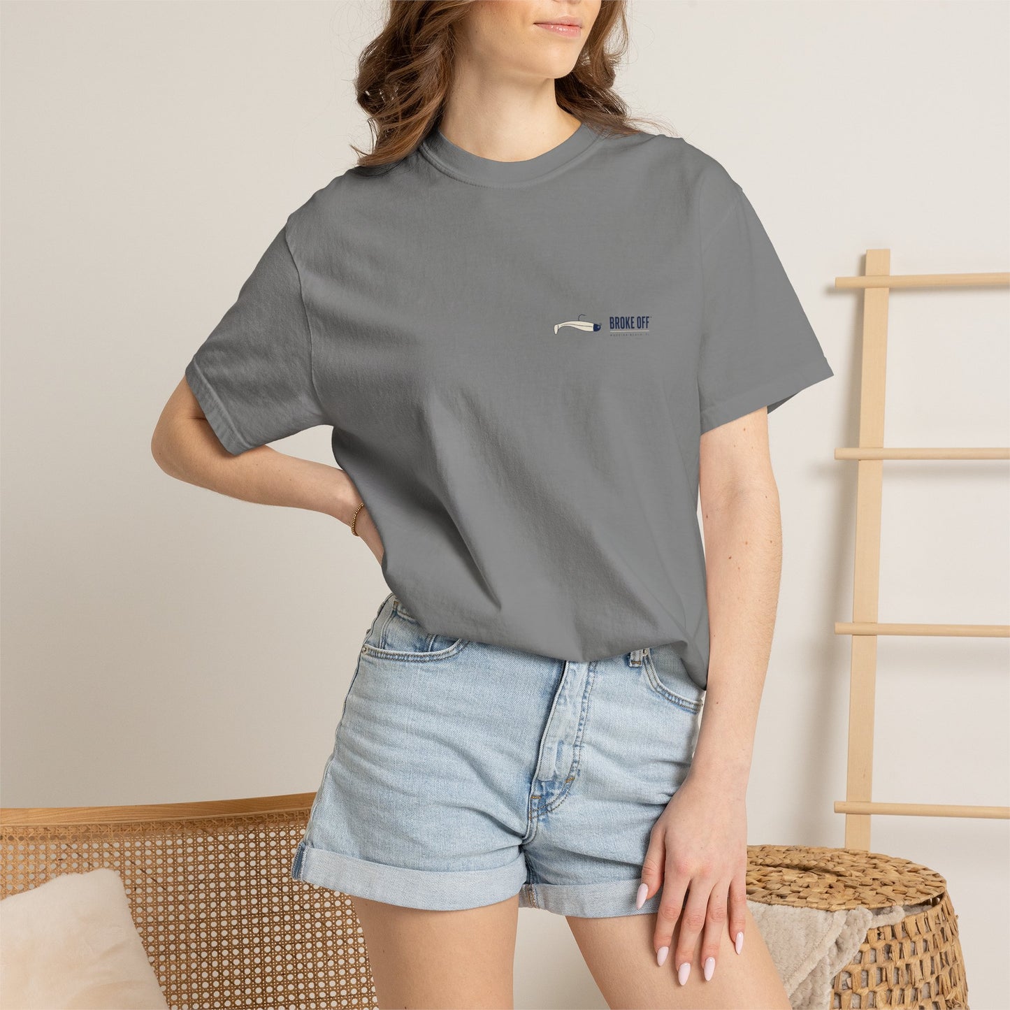 The Smug Snook Tee | Broke Off Co. Painterly Fishing Shirt | Madeira Beach, FL - view 28