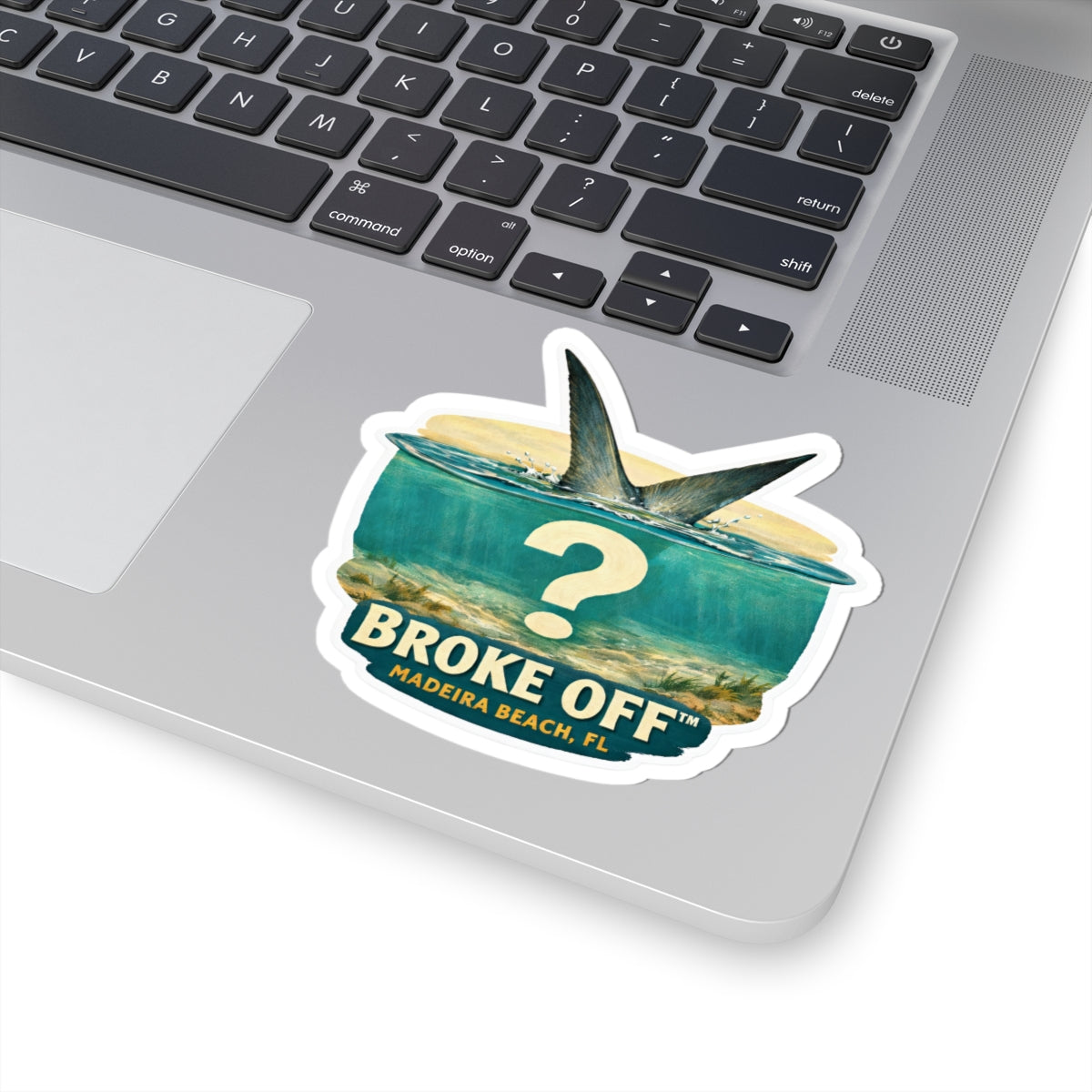 Broke Off Co. Permit Sticker | Coastal Fishing Decal | Madeira Beach FL - view 7