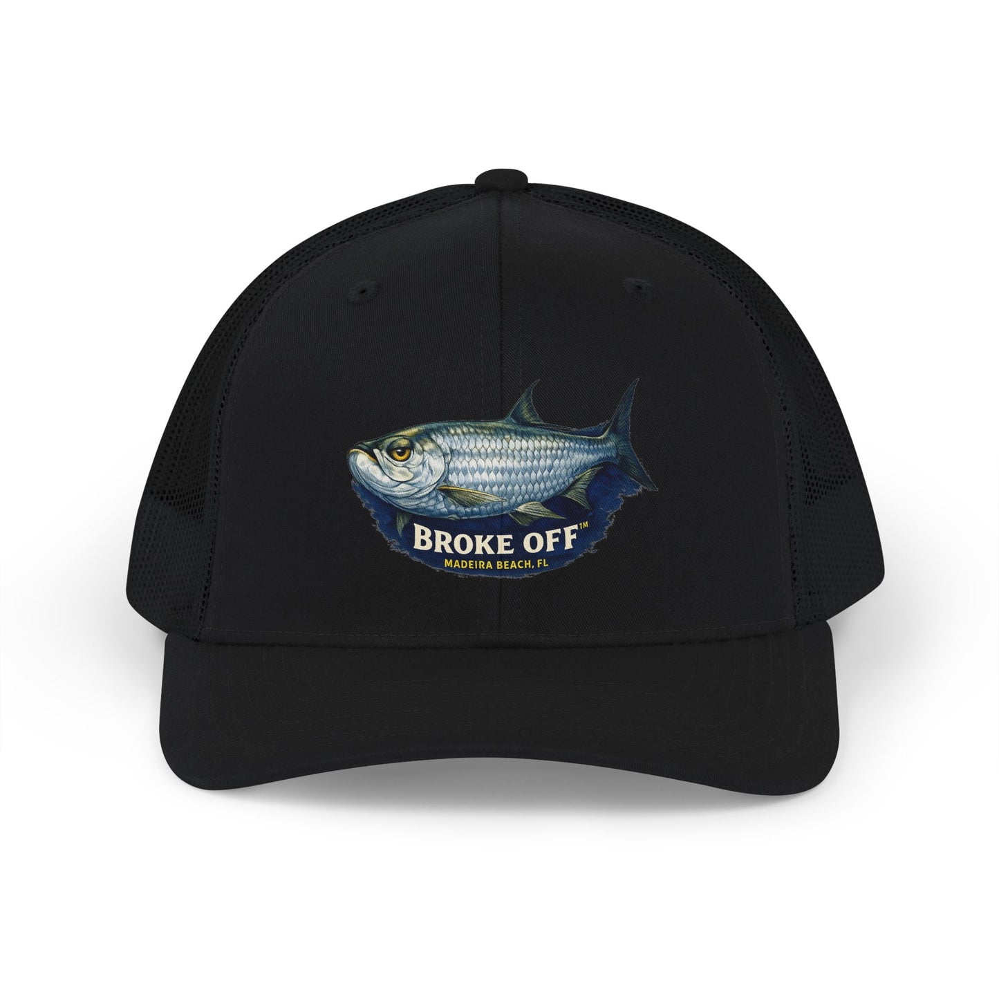 Broke Off Co. Tarpon Trucker Hat | Coastal Fishing Lifestyle | Madeira Beach FL