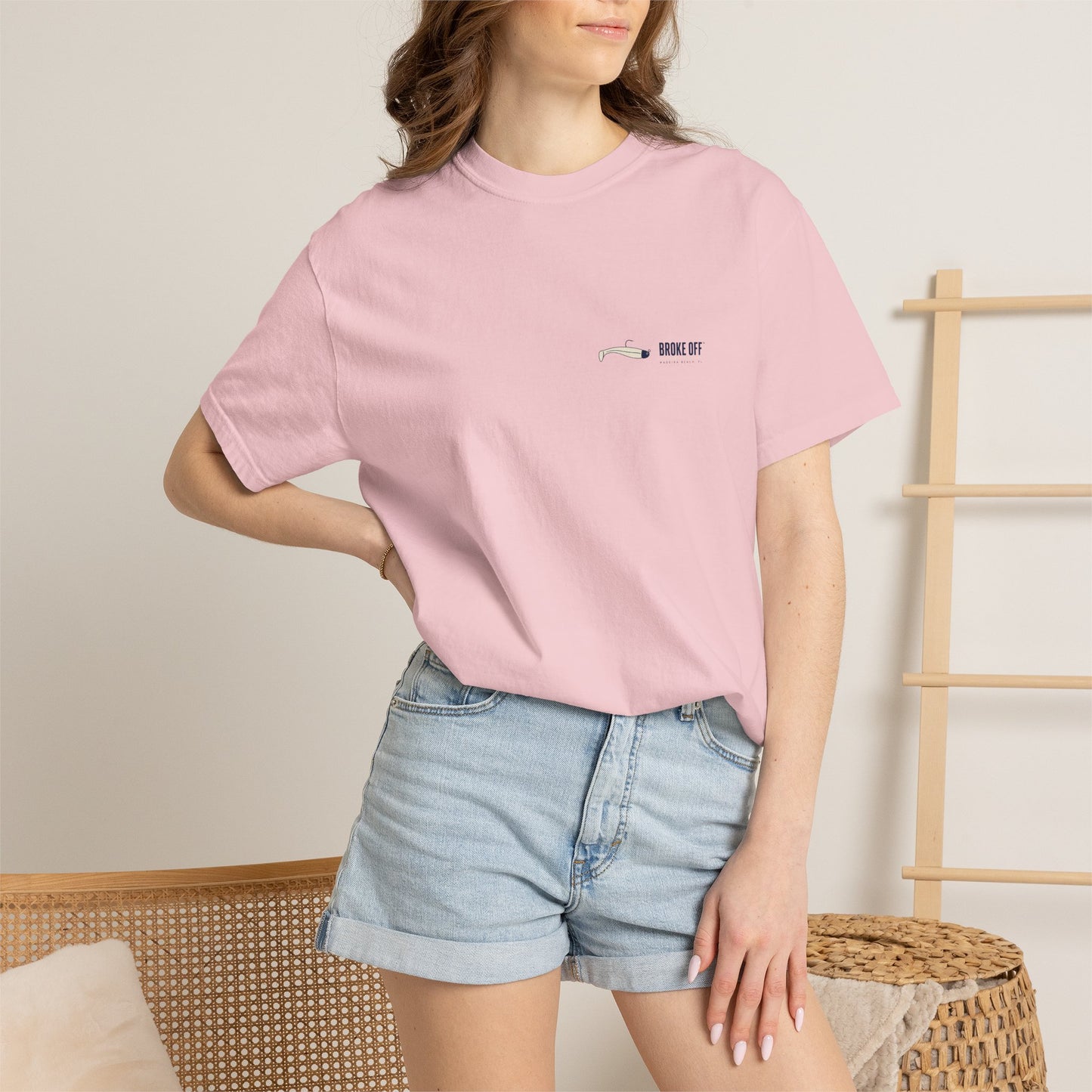 The Smug Snook Tee | Broke Off Co. Painterly Fishing Shirt | Madeira Beach, FL - view 49
