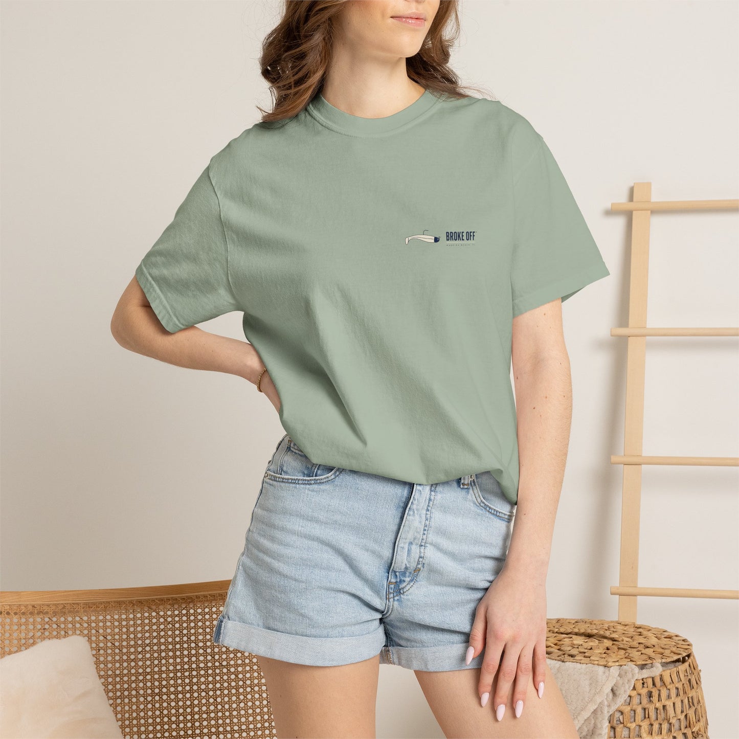 The Smug Snook Tee | Broke Off Co. Painterly Fishing Shirt | Madeira Beach, FL - view 16