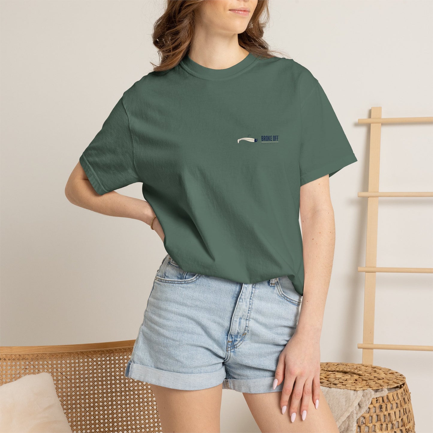 The Smug Snook Tee | Broke Off Co. Painterly Fishing Shirt | Madeira Beach, FL - view 31