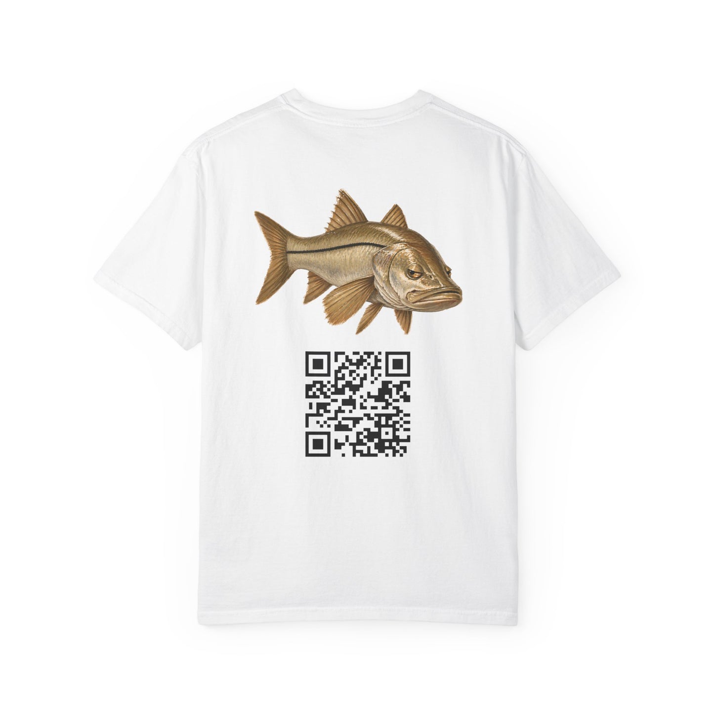 The Smug Snook Tee | Broke Off Co. Painterly Fishing Shirt | Madeira Beach, FL - White / S