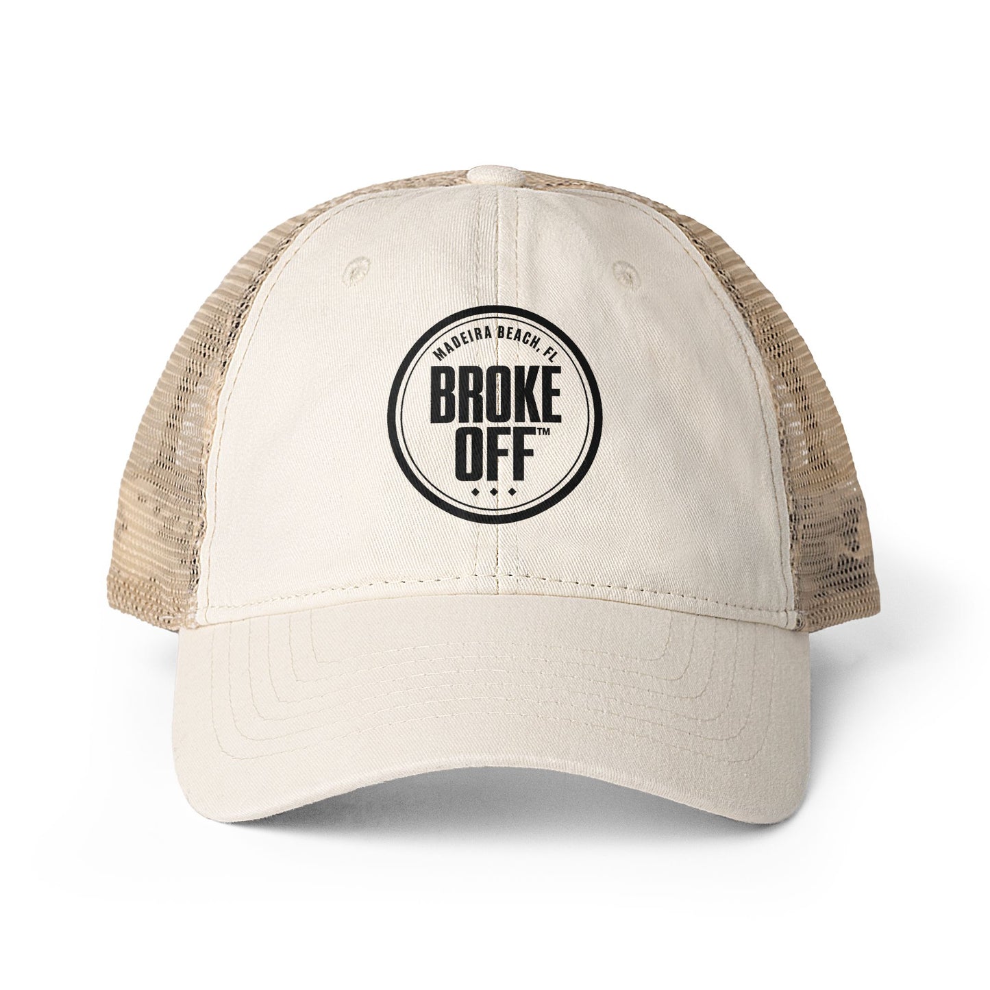 NEW - Broke Off Co. Women's Ponytail Trucker Hat | Madeira Beach FL