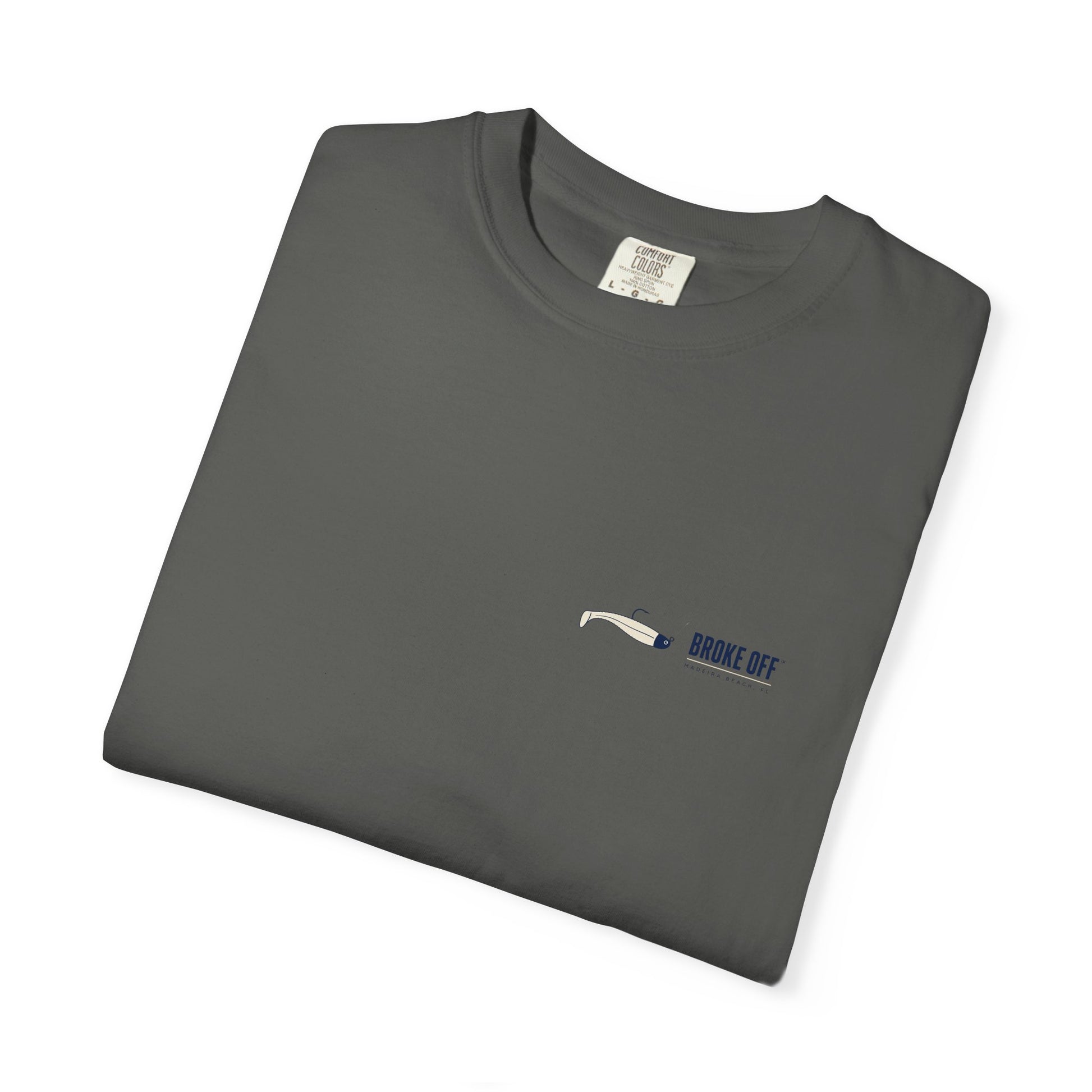 The Smug Snook Tee | Broke Off Co. Painterly Fishing Shirt | Madeira Beach, FL - view 24