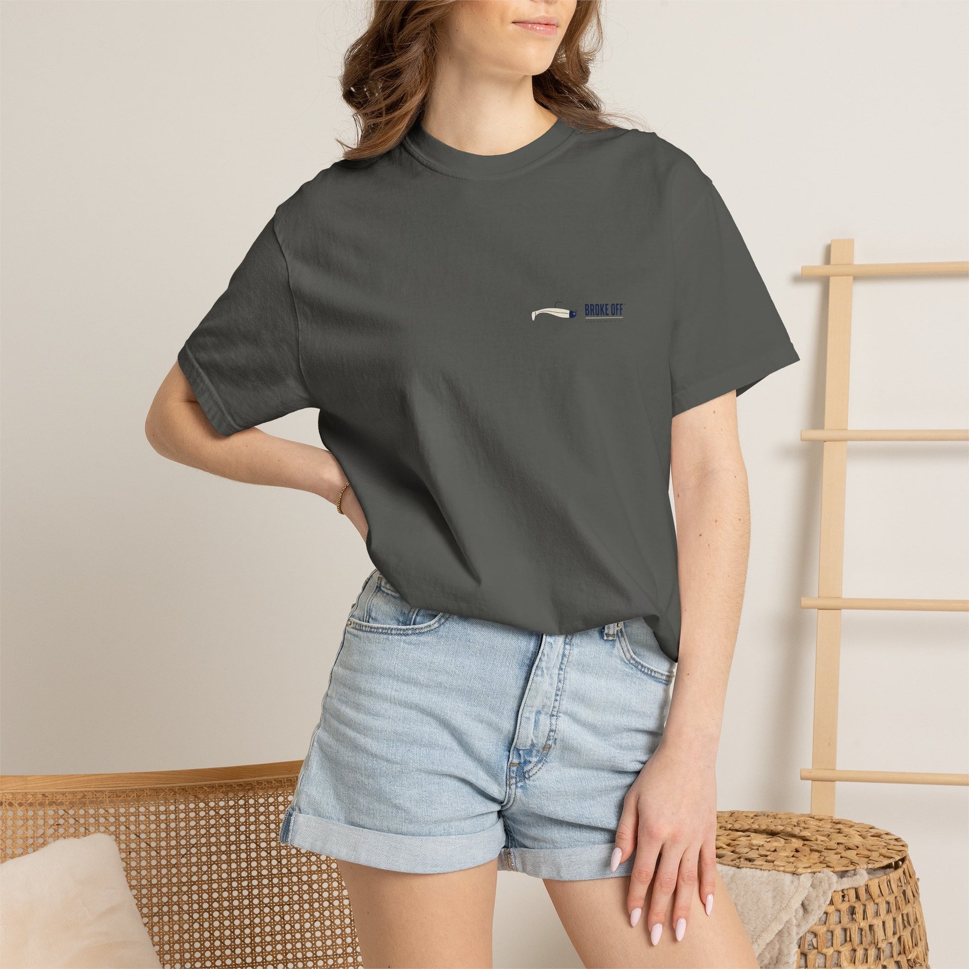 The Smug Snook Tee | Broke Off Co. Painterly Fishing Shirt | Madeira Beach, FL - view 25