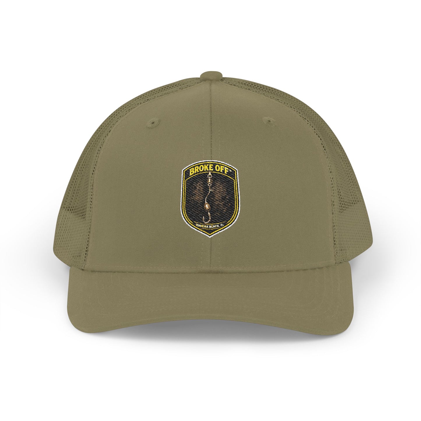 Broke Off Co. Trucker Hat | Coastal Fishing Lifestyle | Madeira Beach FL - One size / Loden