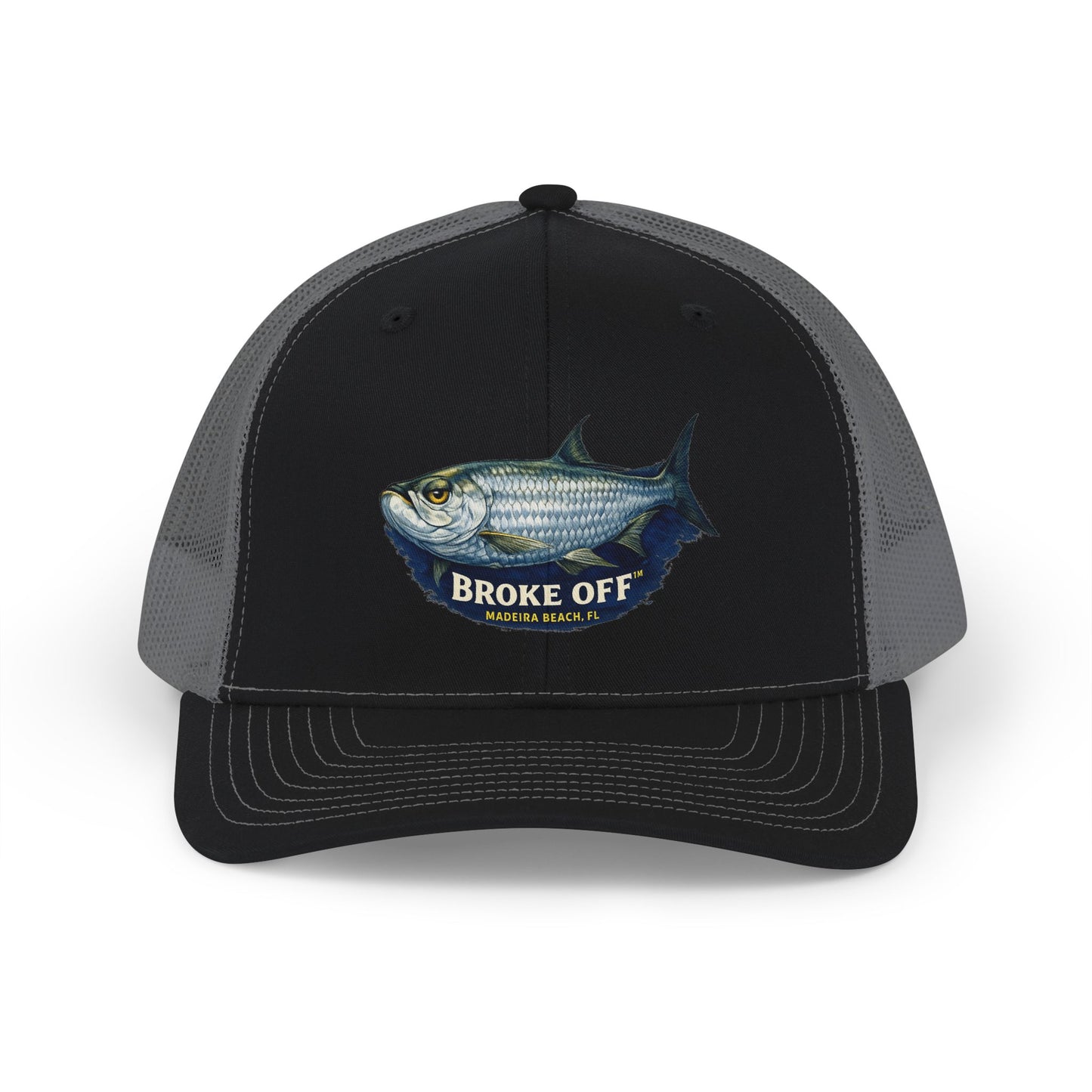 Broke Off Co. Tarpon Trucker Hat | Coastal Fishing Lifestyle | Madeira Beach FL