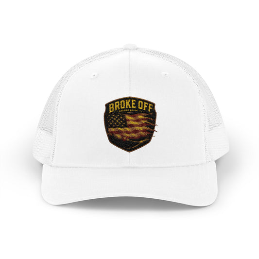 BROKE OFF™ Frayed Flag Fishing Hat | Madeira Beach, FL