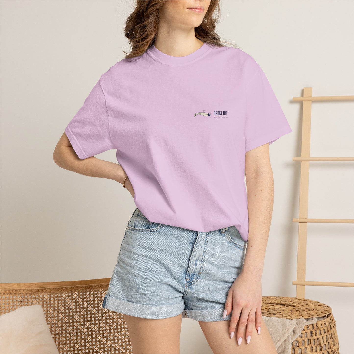 The Smug Snook Tee | Broke Off Co. Painterly Fishing Shirt | Madeira Beach, FL - view 46