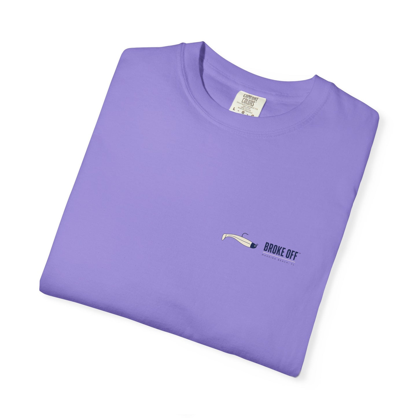 The Smug Snook Tee | Broke Off Co. Painterly Fishing Shirt | Madeira Beach, FL - view 42