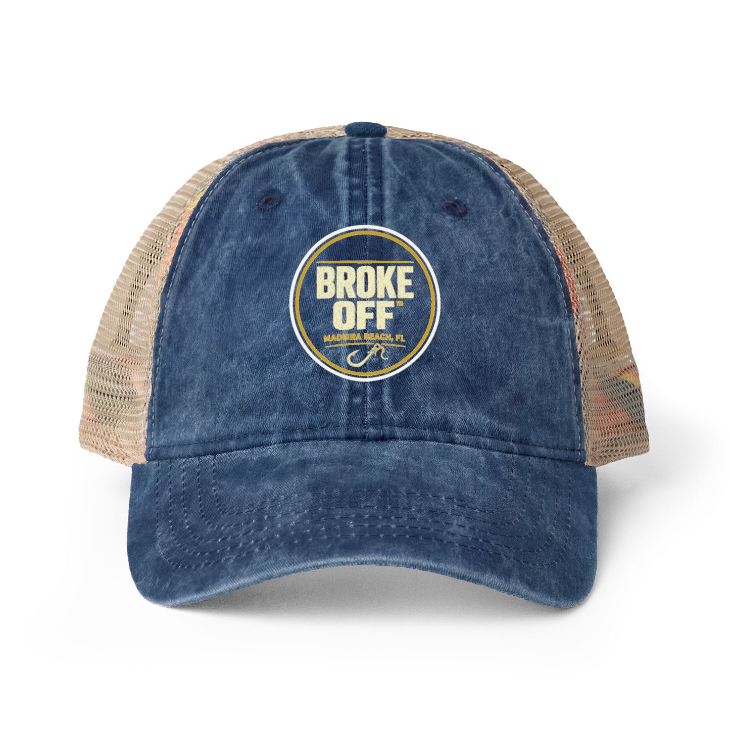 Broke Off Co. Women's Ponytail Trucker Hat | Madeira Beach FL - view 8