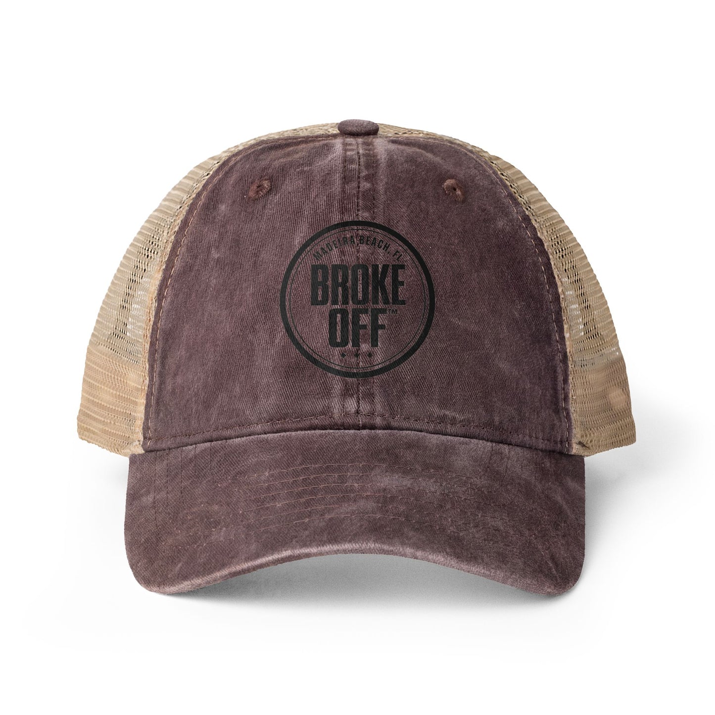 NEW - Broke Off Co. Women's Ponytail Trucker Hat | Madeira Beach FL