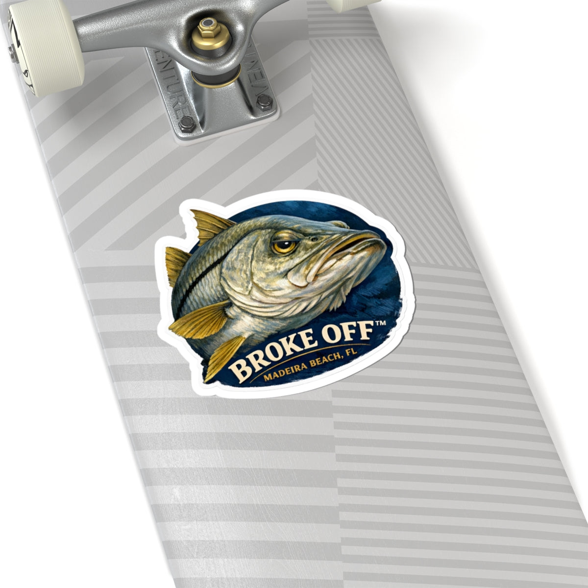 Broke Off Co. Snook Sticker | Coastal Fishing Decal | Madeira Beach FL - view 9