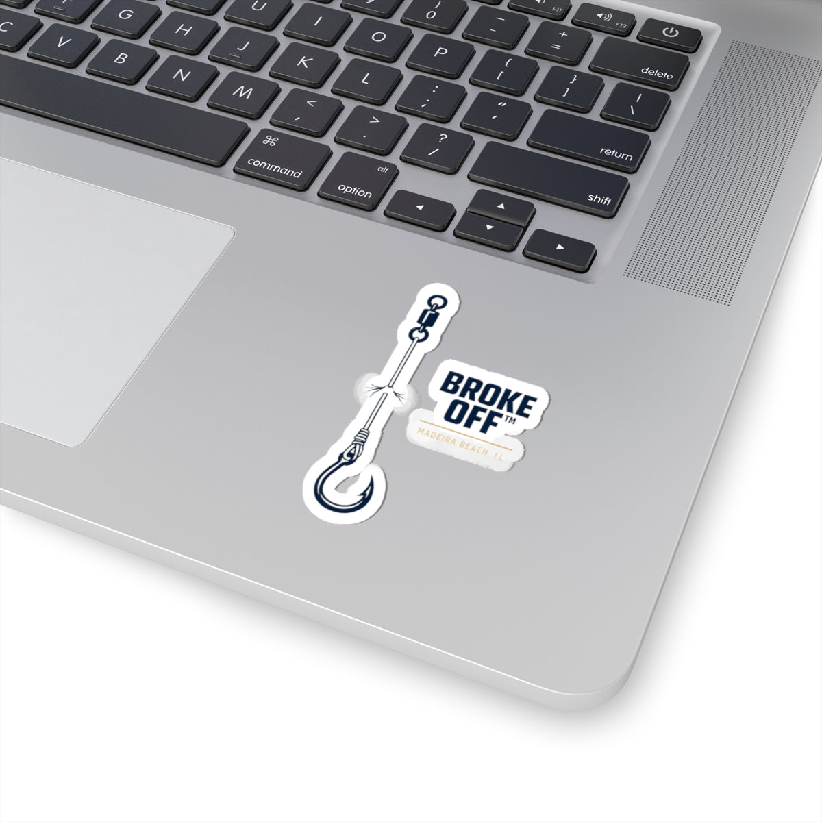Broke Off Co. Fishing Rig Sticker | Coastal Fishing Decal | Madeira Beach FL - view 7
