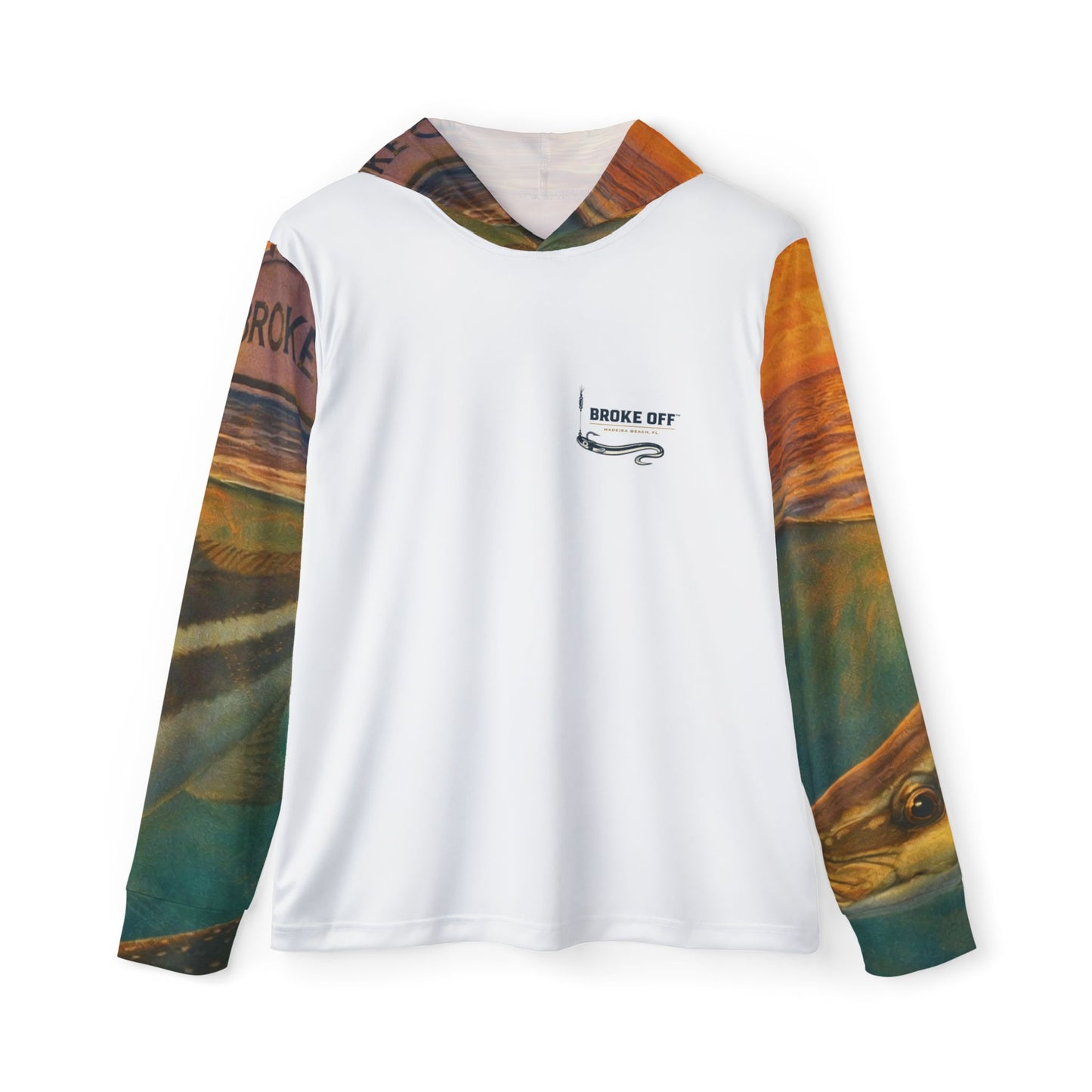 Cobia Follow — All-Over Print Hoodie | Broke Off Co. - view 2